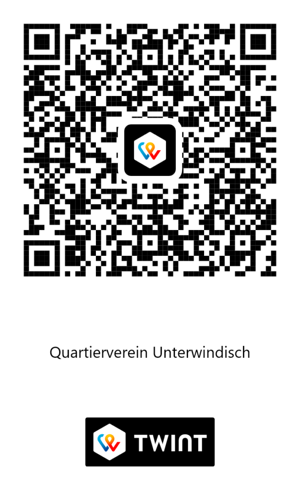 TWINT: QR-Code QV Unterwindisch