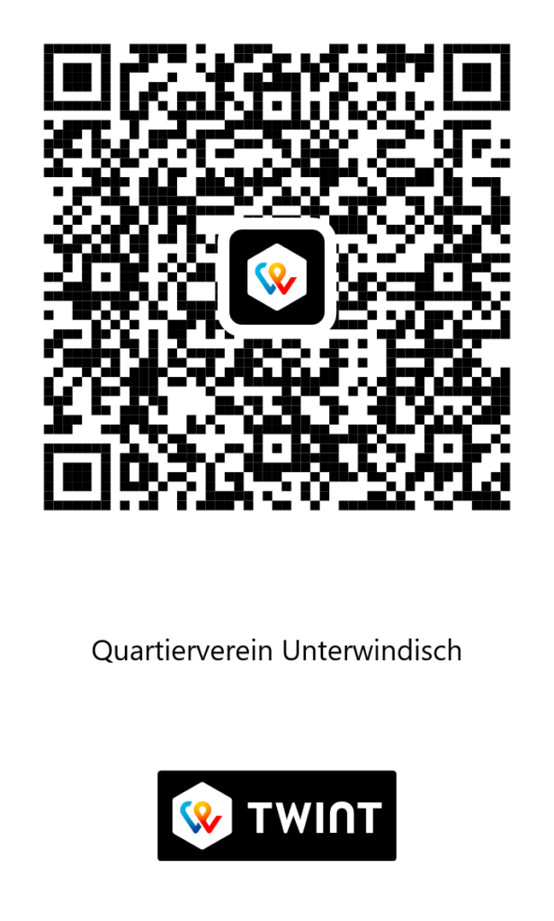 TWINT: QR-Code Bar Unterdorfmarkt