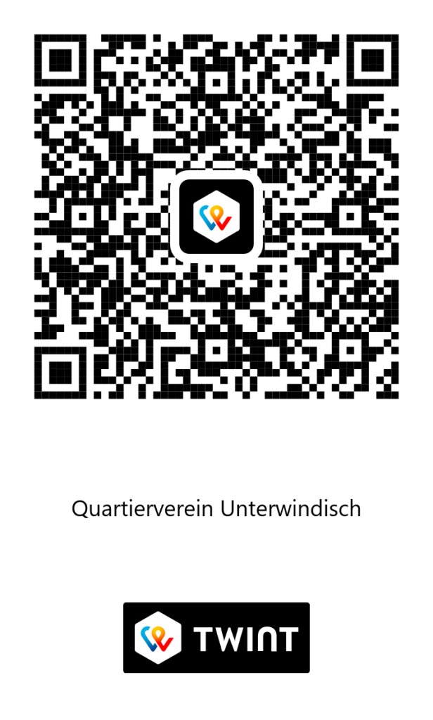 TWINT: QR-Code Beiz Unterdorfmarkt